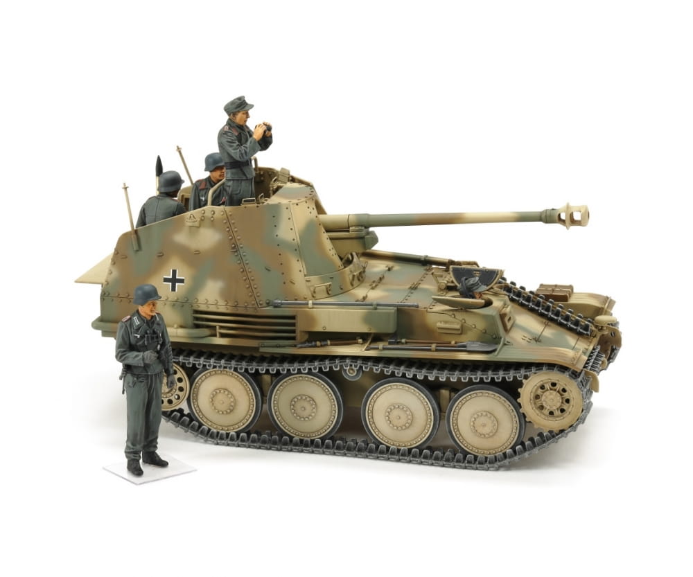 Tamiya Deutscher Jagtpanzer Marder III Normandie 1:35 Plastik Modellbau Militär Bausatz