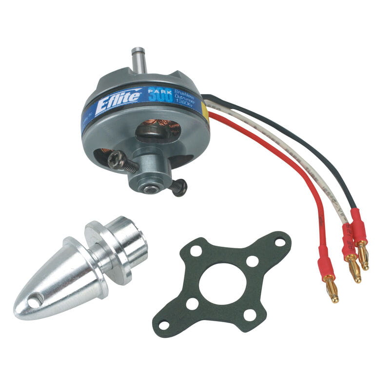 E-flite Park 300 Brushless Outrunner Motor 1380Kv_ 2mm Bullet - RC-Zubehoer
