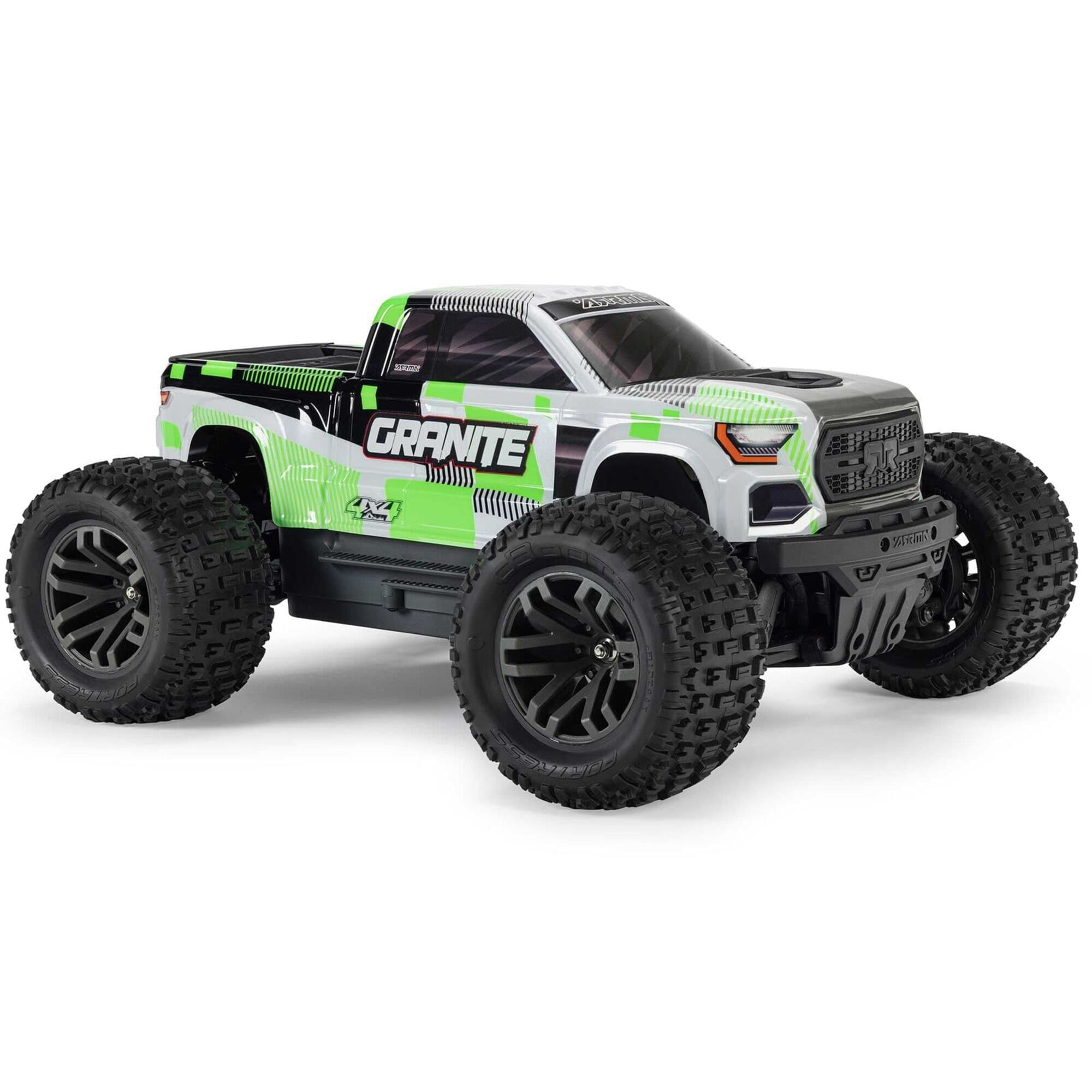 ARRMA 1_10 Granite Mega 665 4x4 RTR Monster Truck Gruen