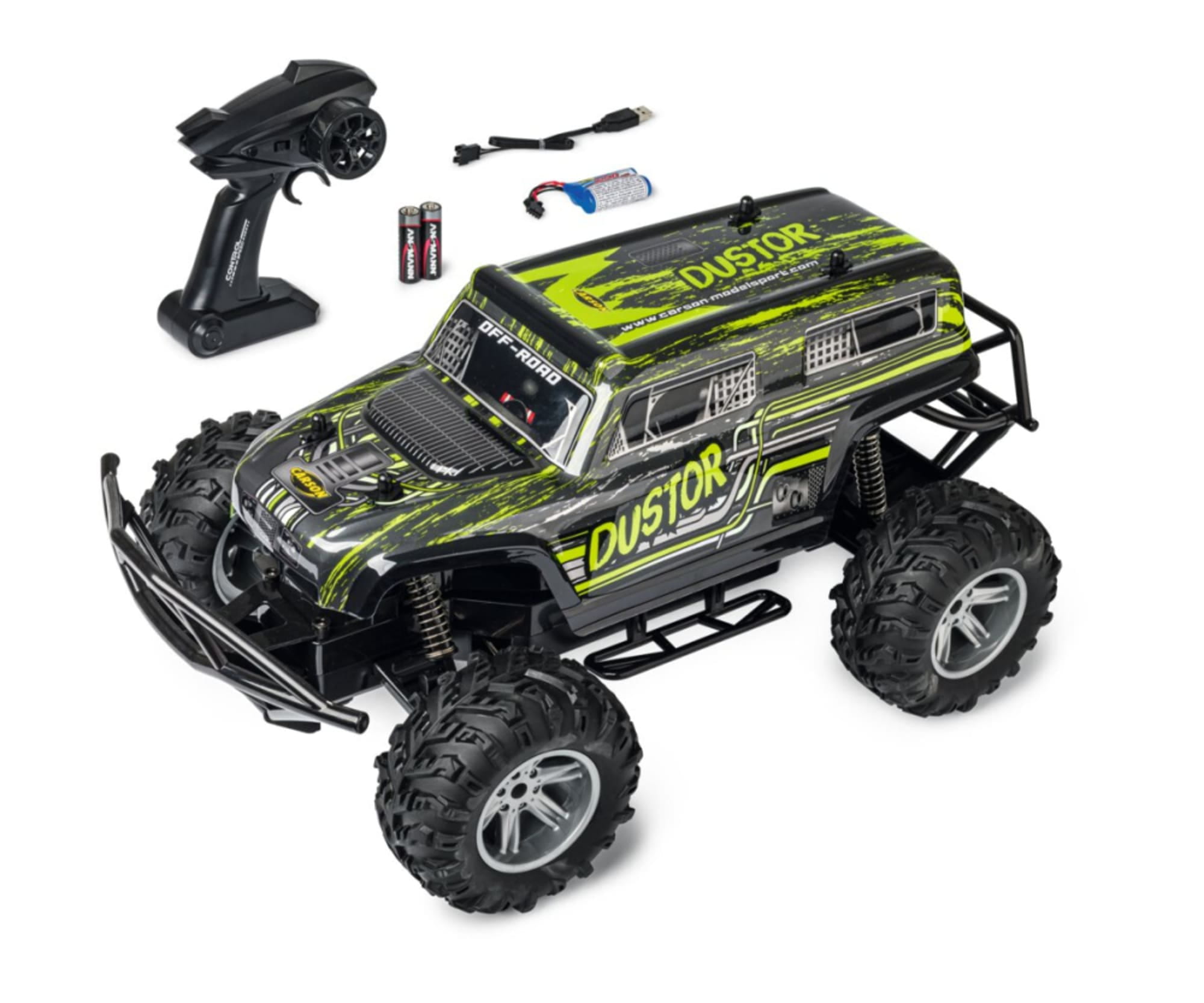 Carson RC Spielzeug 1:10 Dustor 2,4 GHz 100% RTR