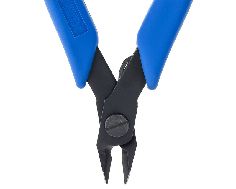 Krick Xuron Micro-Shear Zange gekroepft flach - RC-Zubehoer