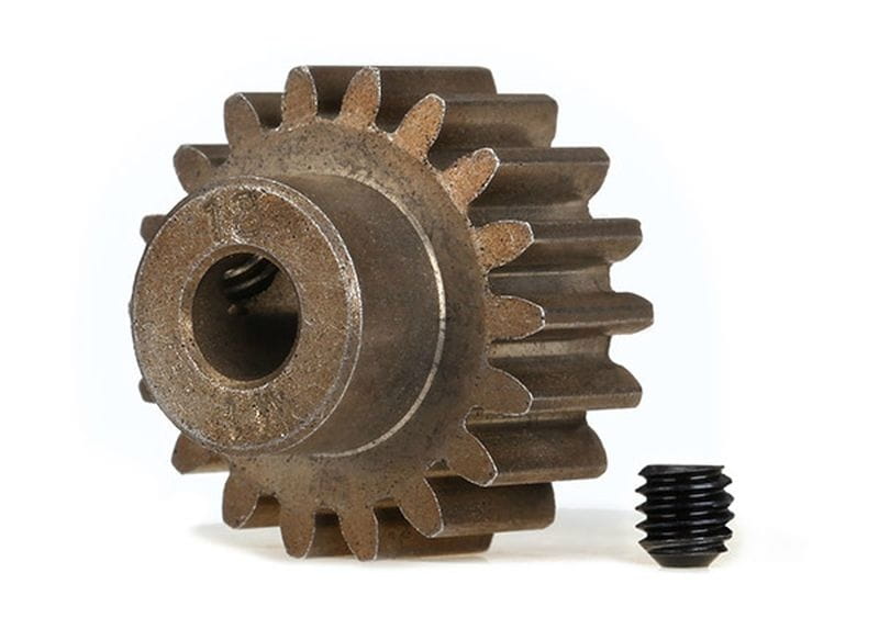 Traxxas Gear_ 18-T pinion _1.0 metric pitch_ _fits 5mm shaft__ set s - RC-Zubehoer