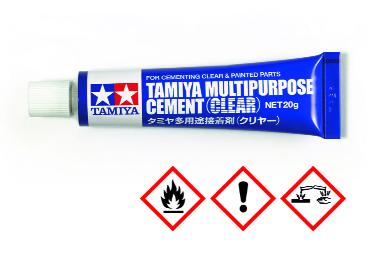 Tamiya Multipurpose Cement Clear 20g für Klare Kunstoffteile