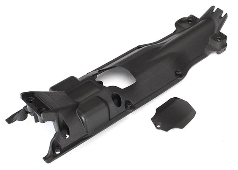 Traxxas Skidplatte Getriebe_ Nylon schwarz Cover - RC-Zubehoer