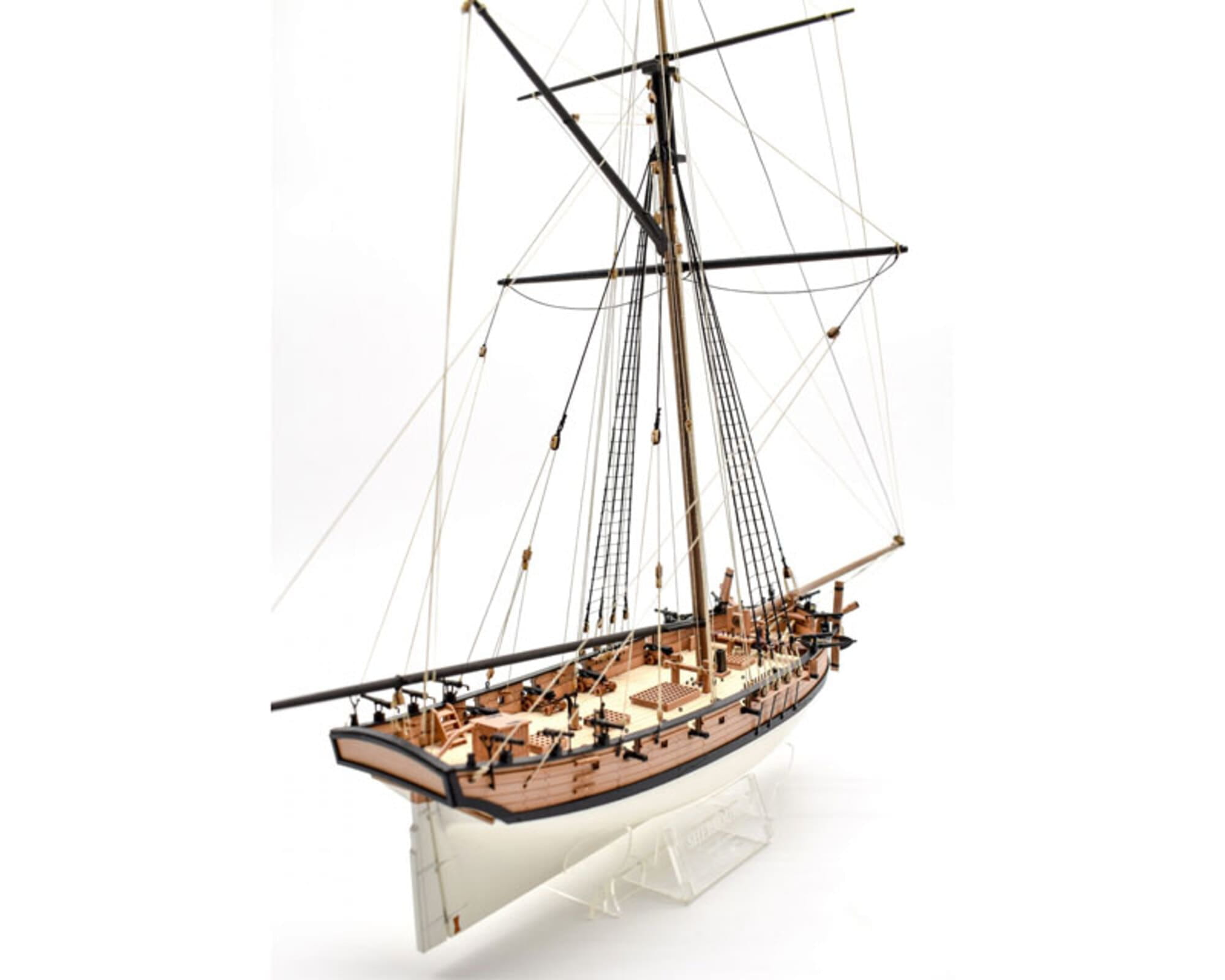 HM Sherbourne 1763 Kutter Modell Bausatz 1_64
