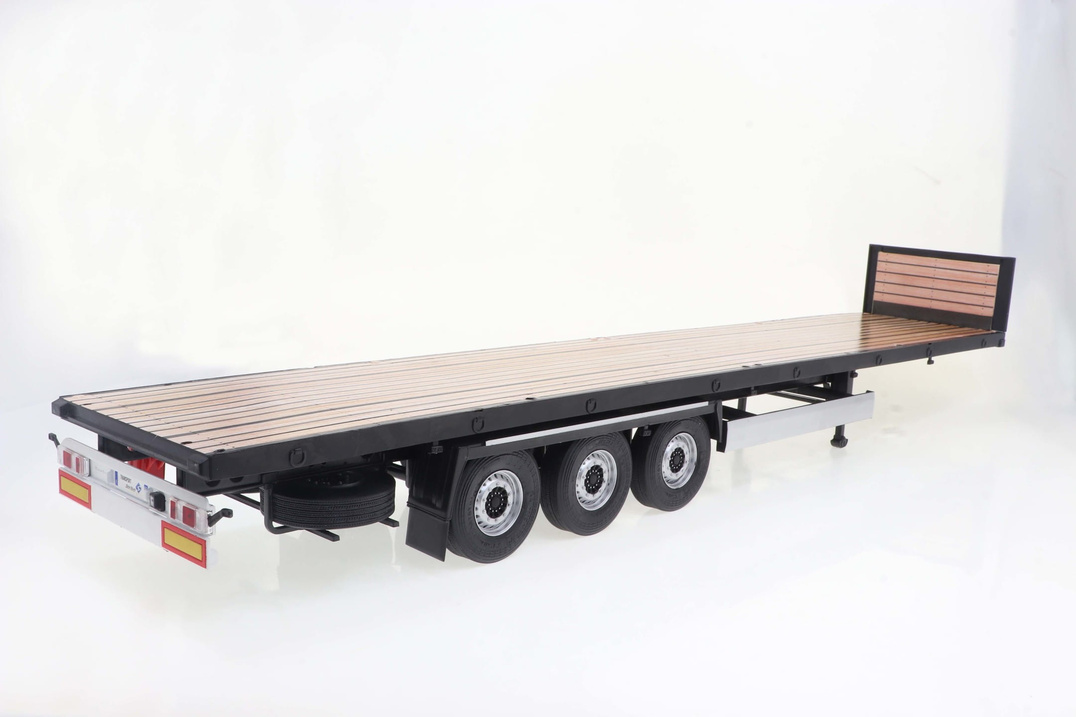 Solido 1_24 Transport Anhaenger schwarz - RC-Zubehoer