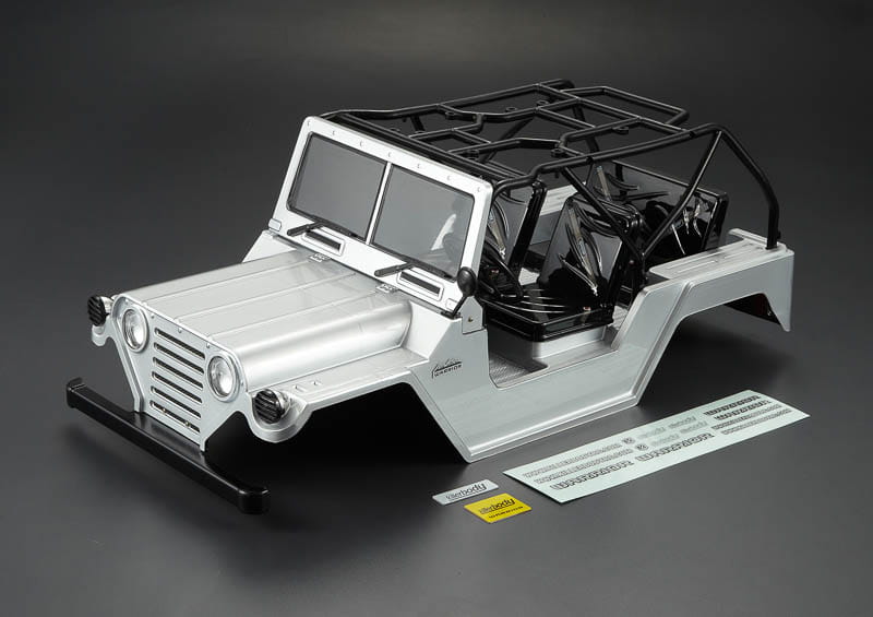 Killerbody 1_10 Crawler WARRIOR_ Silber_ RTU all-In - RC-Zubehoer