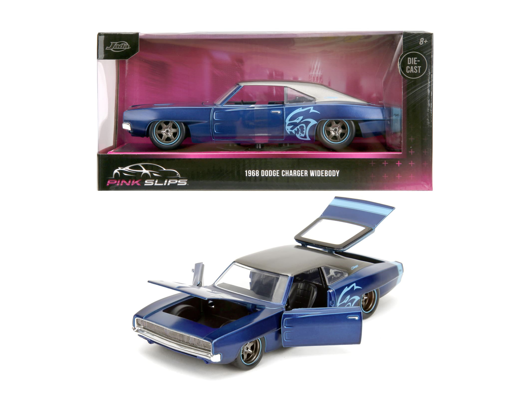 Jada Pink Slips 1968 Dodge Charger 1_24 - RC-Zubehoer