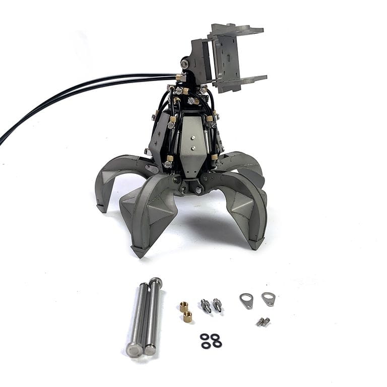 Lesu Schrottgreifer hydraulisch für 36t-/ET26-/Mobil-Bagger