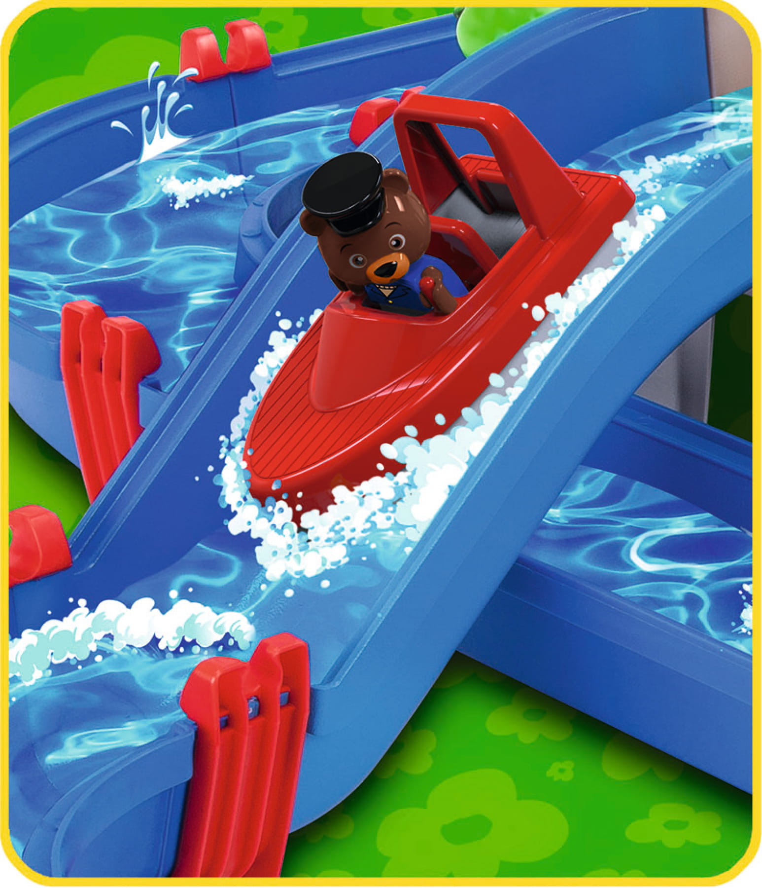 Aquaplay Mountain Lake Komplett Set Wasserbahn