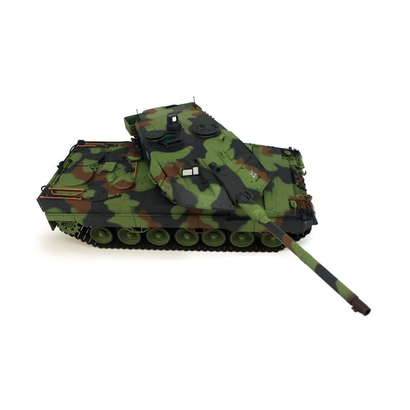 Heng Long RC Panzer Leopard 2A6 flecktarn BB+IR 1:16