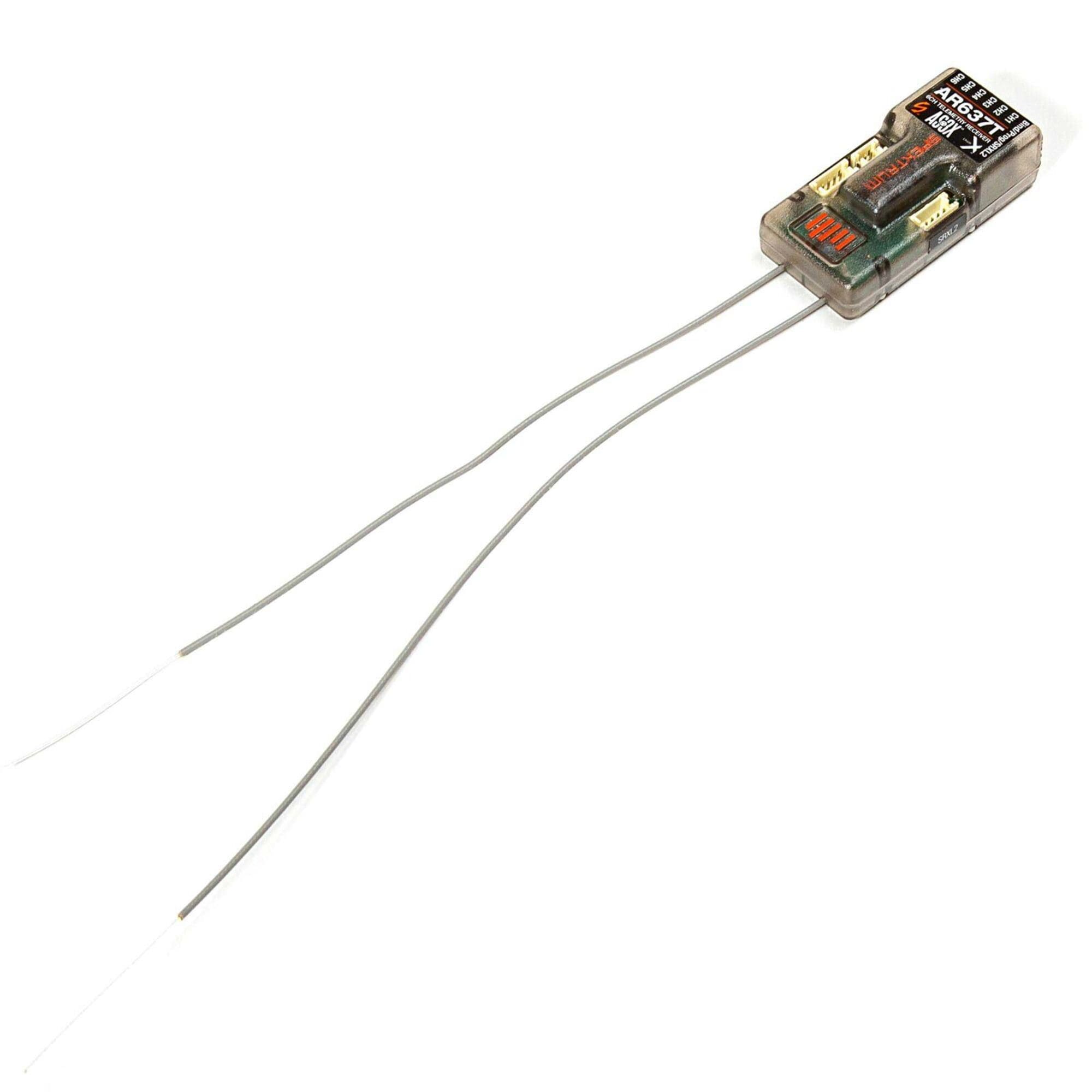 Spektrum AR637T 6 Kanal SAFE und AS3X Telemetrie Empfänger