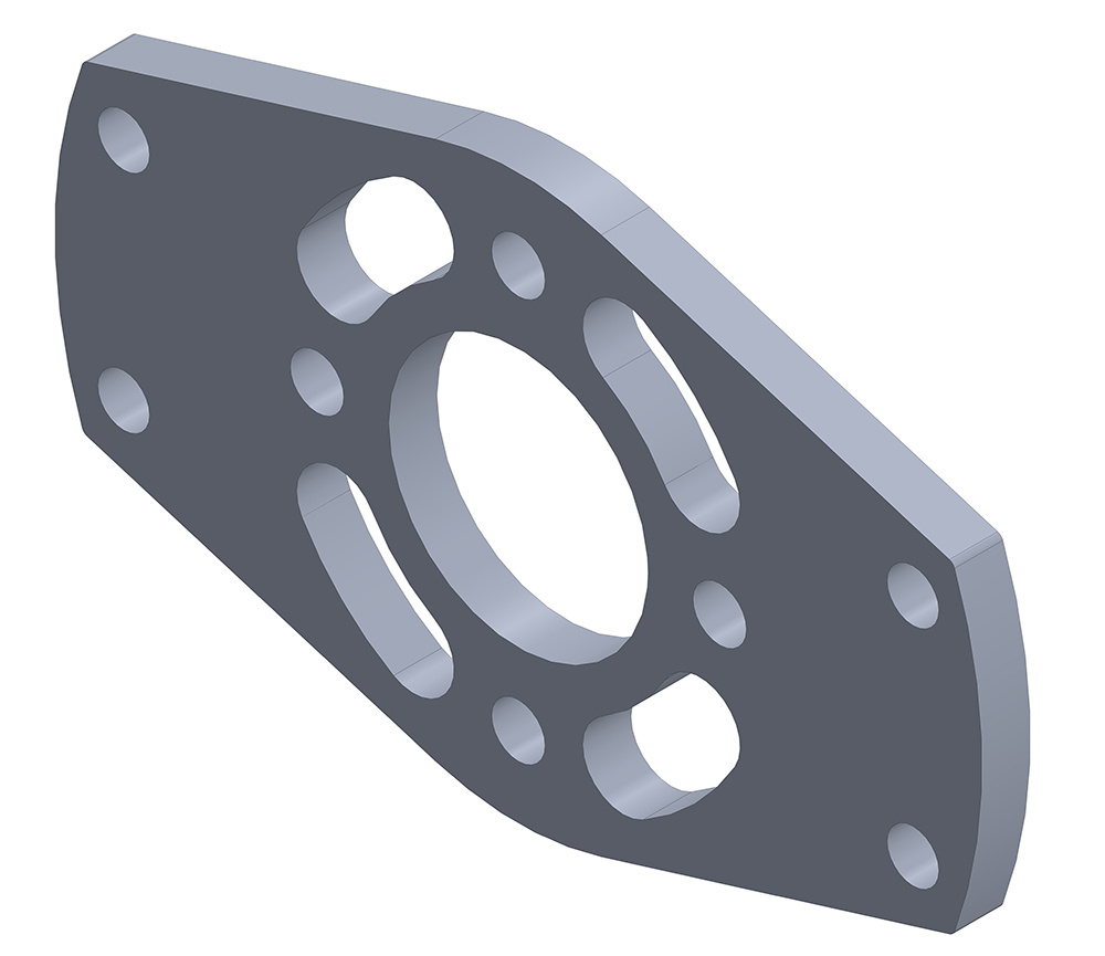 Multiplex Motorspant Aluminium FunRacer - RC-Zubehoer