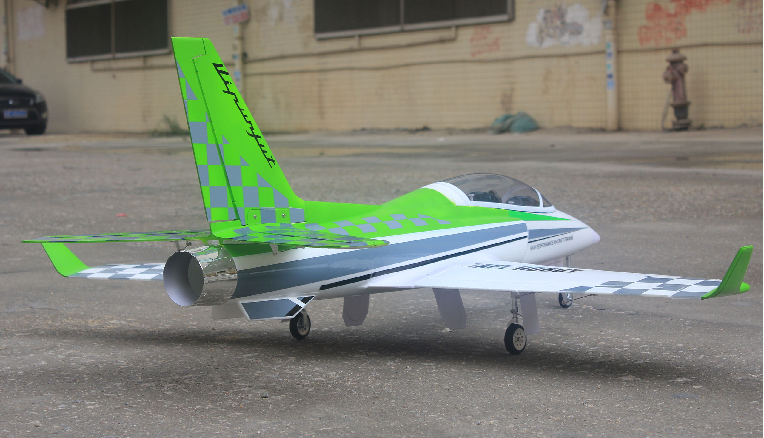 Amewi RC Flugzeug AMXFlight Viper Jet V4 Pro 6-8S grün PNP