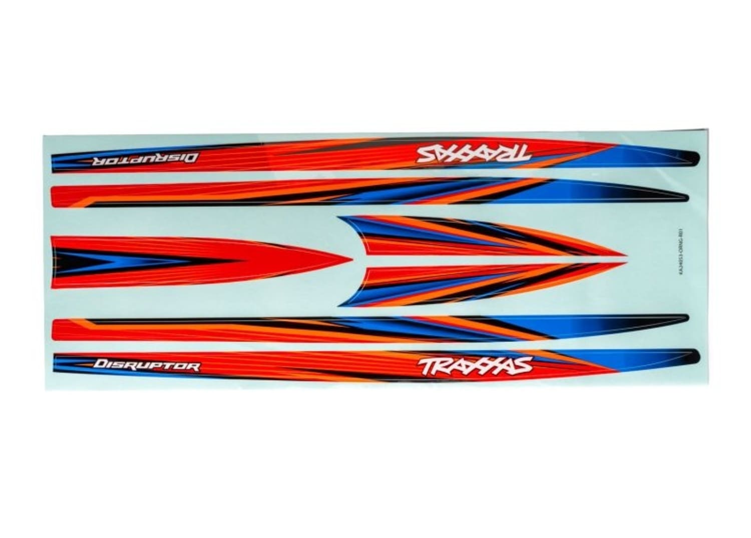 Traxxas Dekor fuer Rumpf orange - RC-Zubehoer