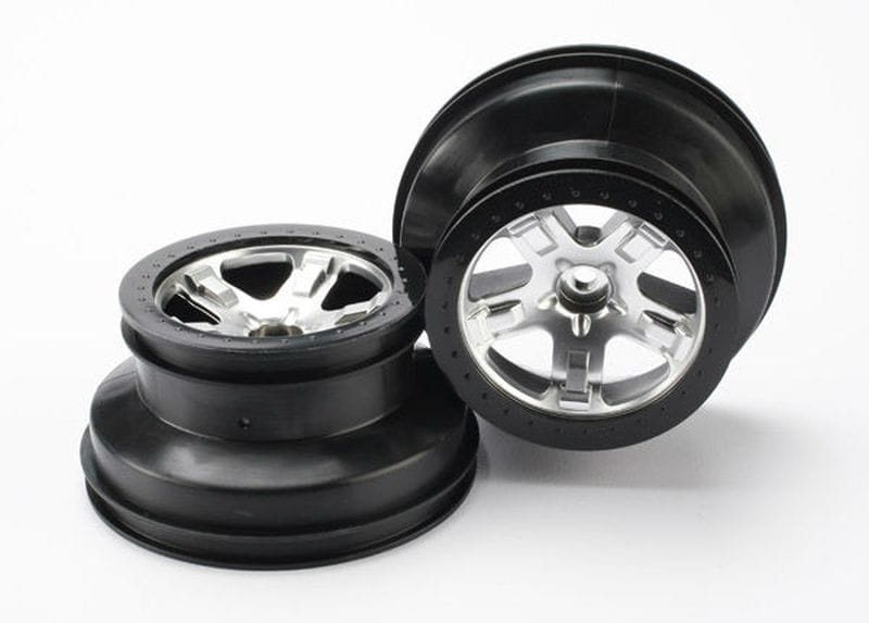 Traxxas Felgen satin chrom 2.2 vorn - RC-Zubehoer