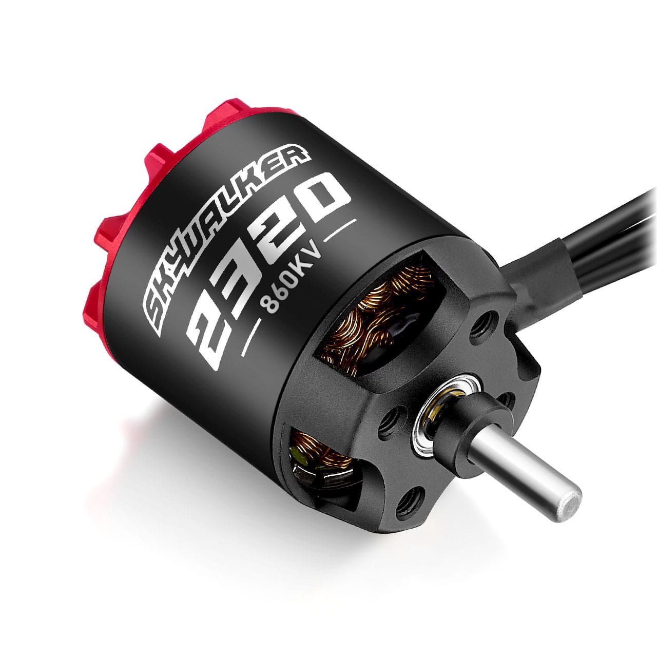 Hobbywing SkyWalker Brushless Motor2320SL-860KV-BLACK-G1-HW - RC-Zubehoer
