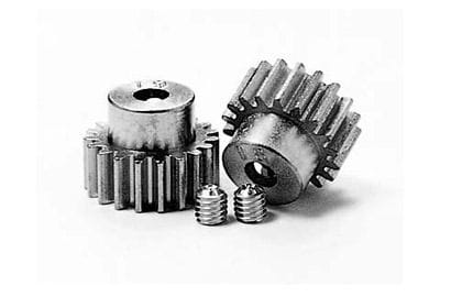 Tamiya AV Motorritzel-Set 18/19 Zähne gehärtet Tamiya AV Motorritzel-Set 18_19 Zaehne gehaertet - RC-Zubehoer