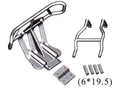 Amewi 62052 Front Bumper_connect plate - RC-Zubehoer