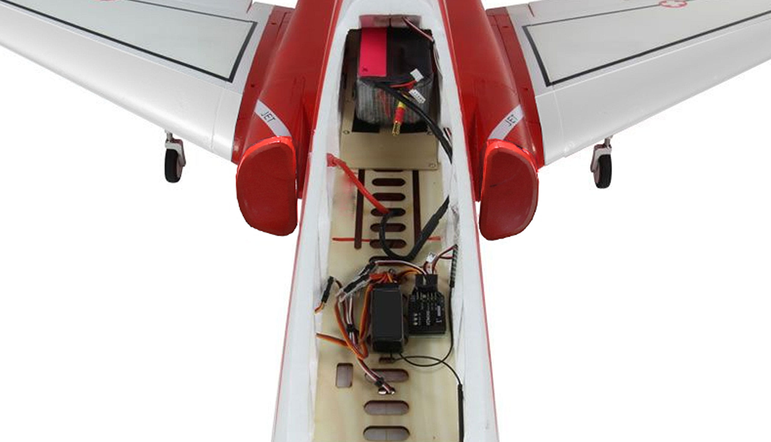Amewi AMXFlight RC Flugzeug Super Scorpion 6-8S rot/weiß PNP
