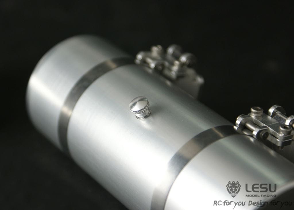 Lesu 1_14 US-Kraftstofftank rund 50mm lang - RC-Zubehoer