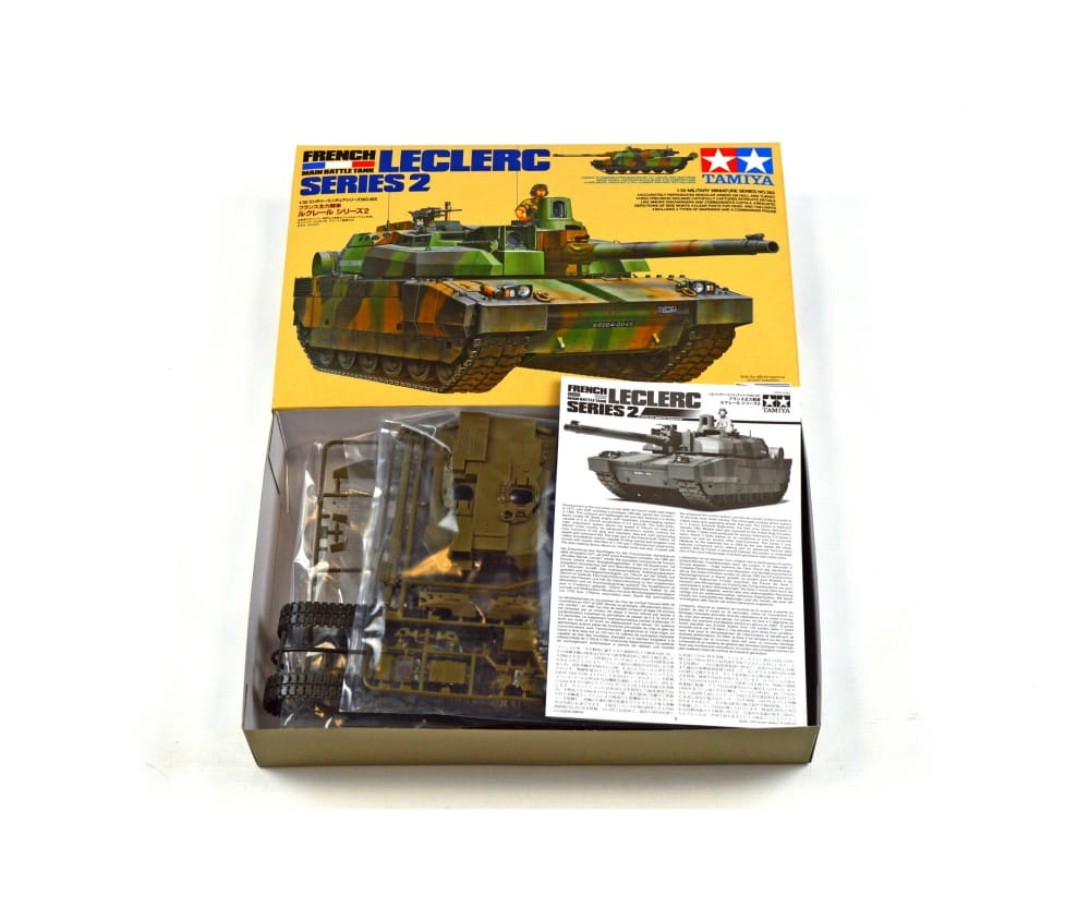 Tamiya Franz. Kampfpanzer Leclerc Serie 2 1:35 Plastik Modellbau Militär Bausatz