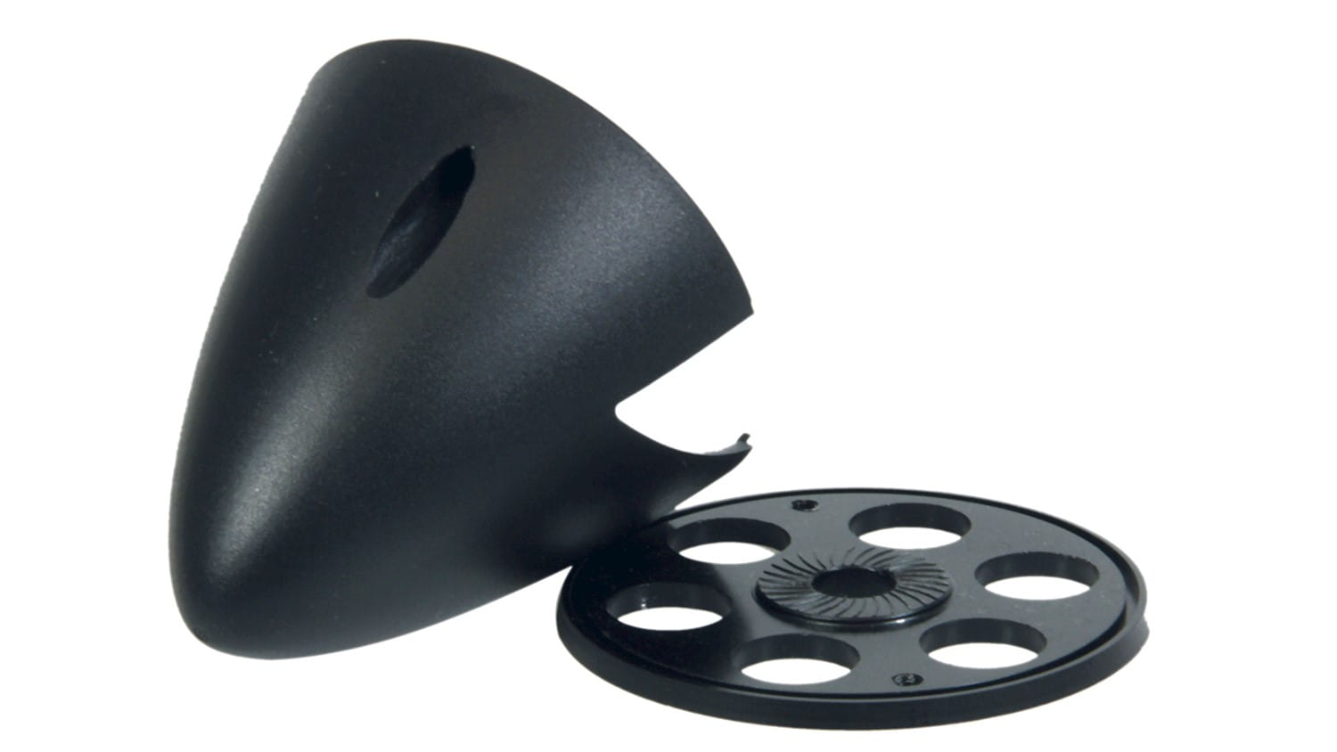 Multiplex Tuning-Spinner FunRacer Ø 67mm mit Alurueckplatte - RC-Zubehoer