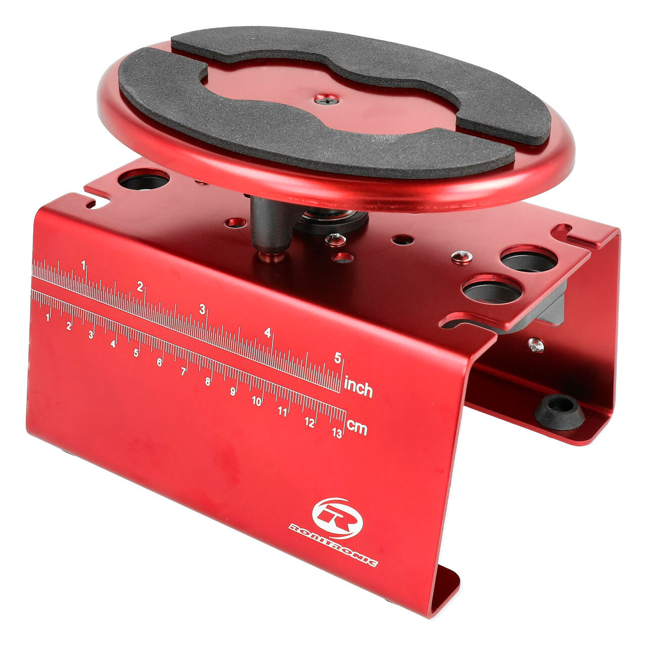 Robitronic Auto Montagestand 1_8 rot _drehbar _ fixierbar_ - RC-Zubehoer