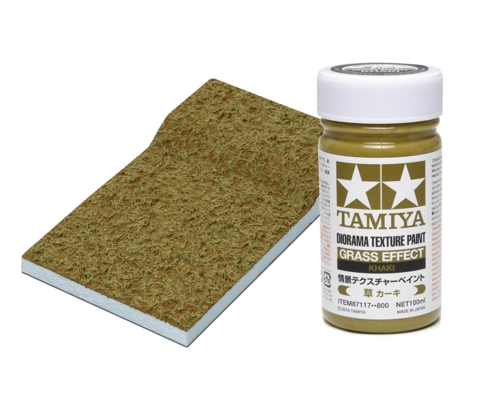 Tamiya Texturfarbe Gras/Khaki 100ml Diorama