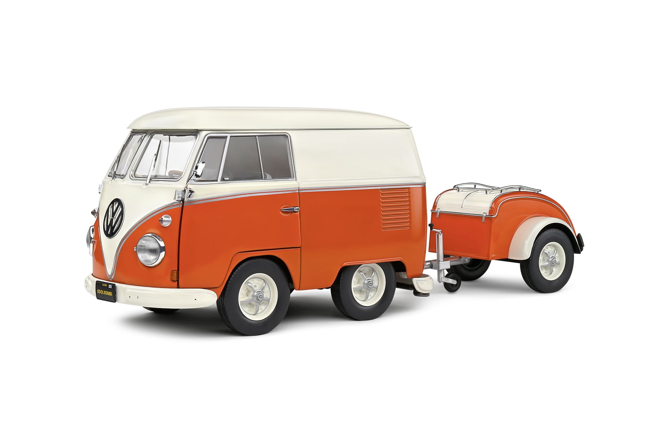 Solido 1_18 Kool Kombi 2023 weiss_orange - RC-Zubehoer