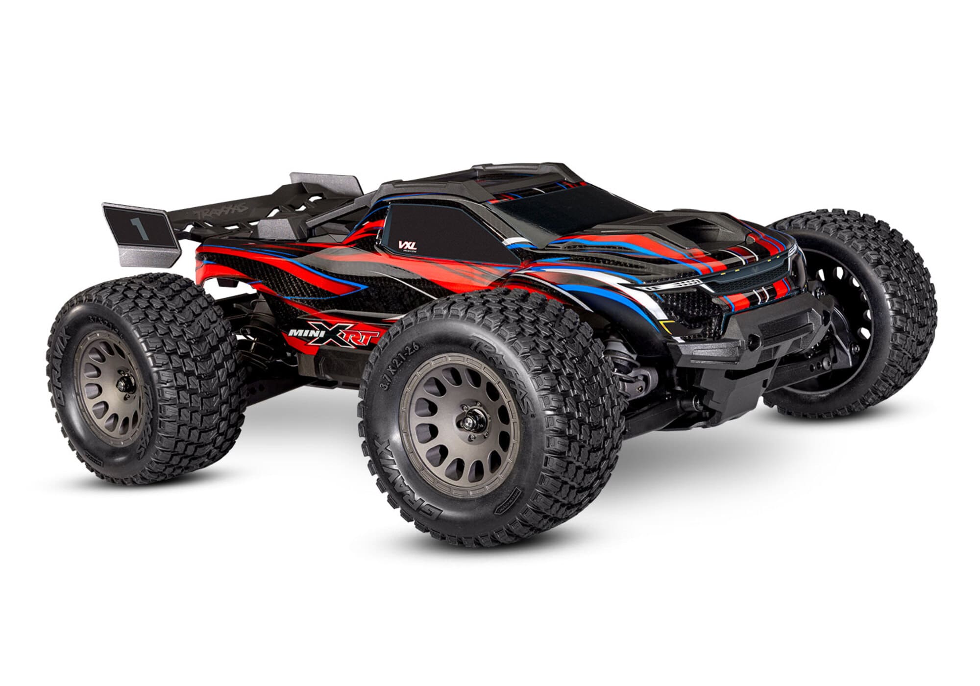 Traxxas Mini XRT VXL-3S Brushless RC Truck 4WD mit LiPo Akku in Rot