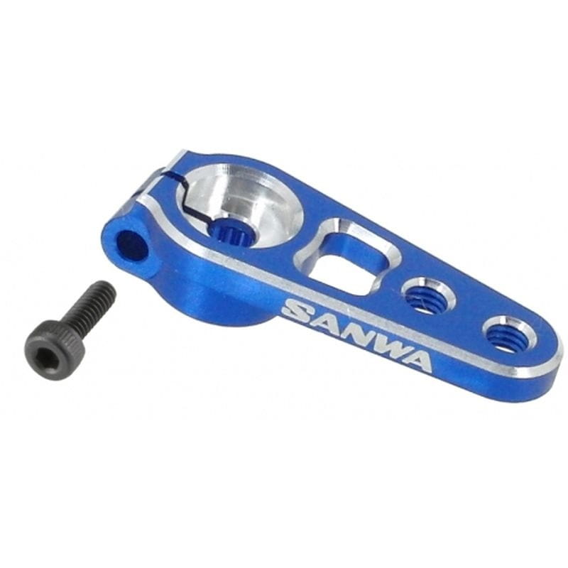 Sanwa AL Servo-Arm _Blue_ - RC-Zubehoer