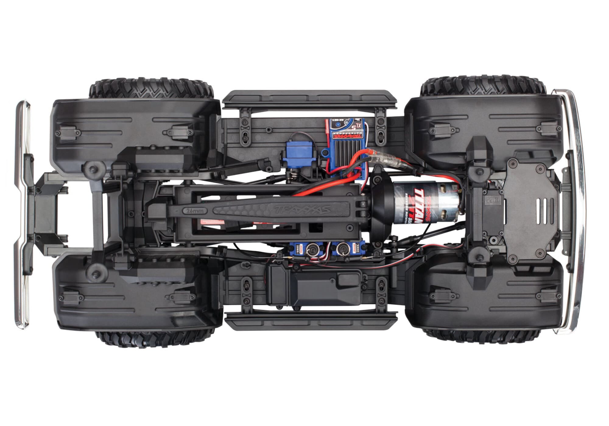 TRAXXAS TRX-4 1979 Ford Bronco Crawler RTR in sunset - Detailgetreue Karosserie und Offroad-Per