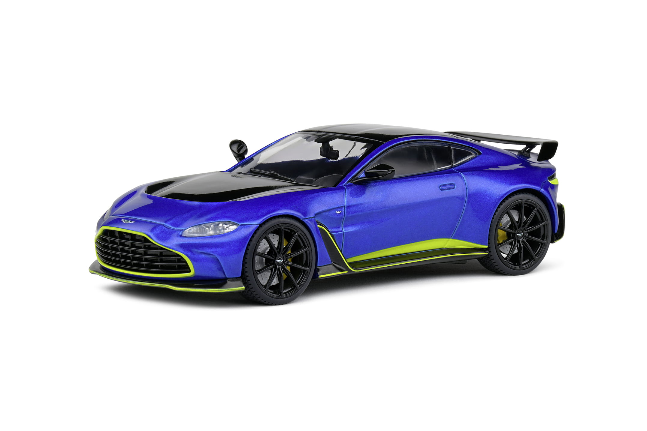 Solido 1_43 Aston Martin Vantage V12 2023 Modellauto blau - Detailgetreue Nachbildung
