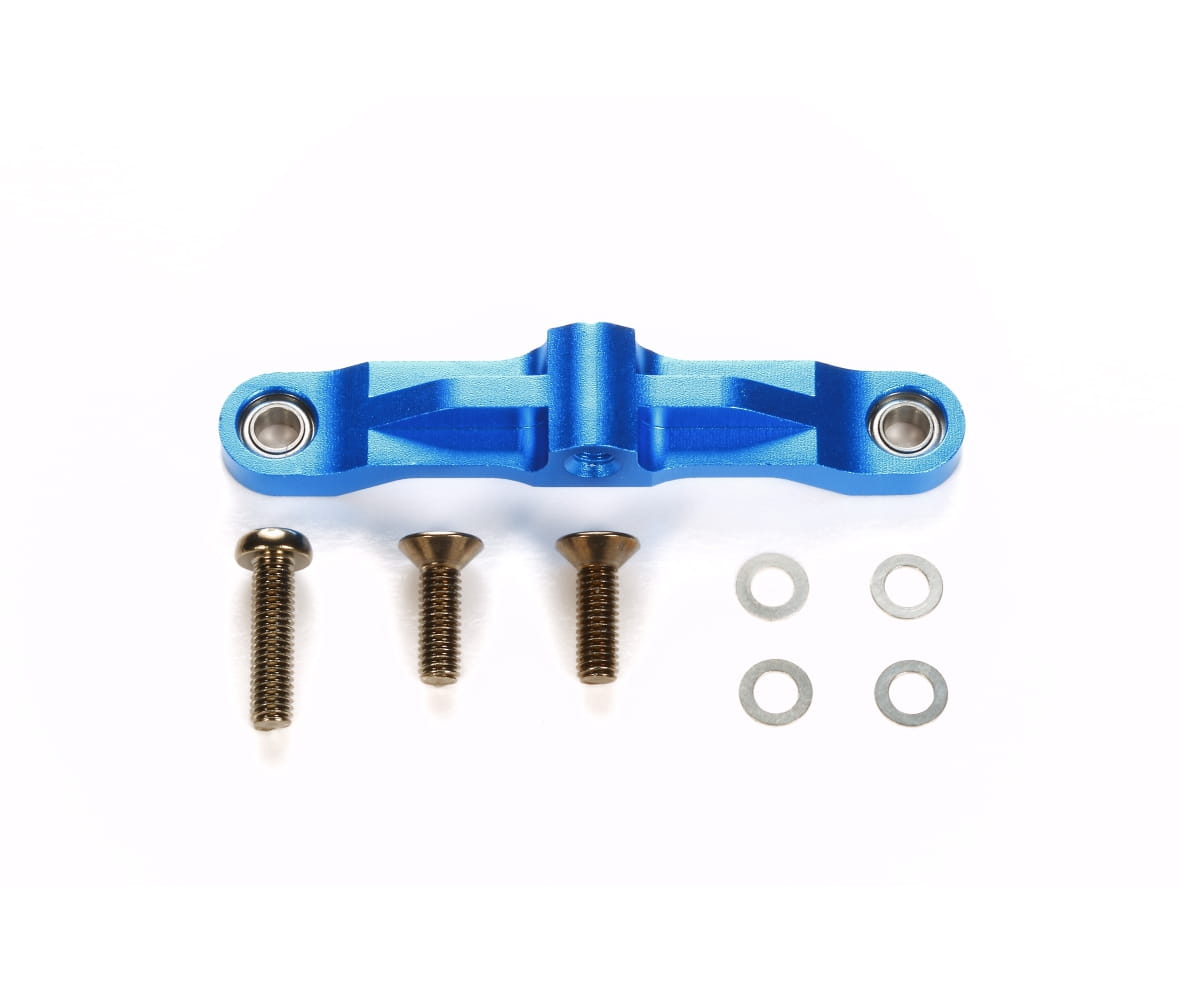 Tamiya TT-02 Alu Lenkhebelverbinder Blau elox. Tamiya TT-02 Alu Lenkhebelverbinder Blau elox.