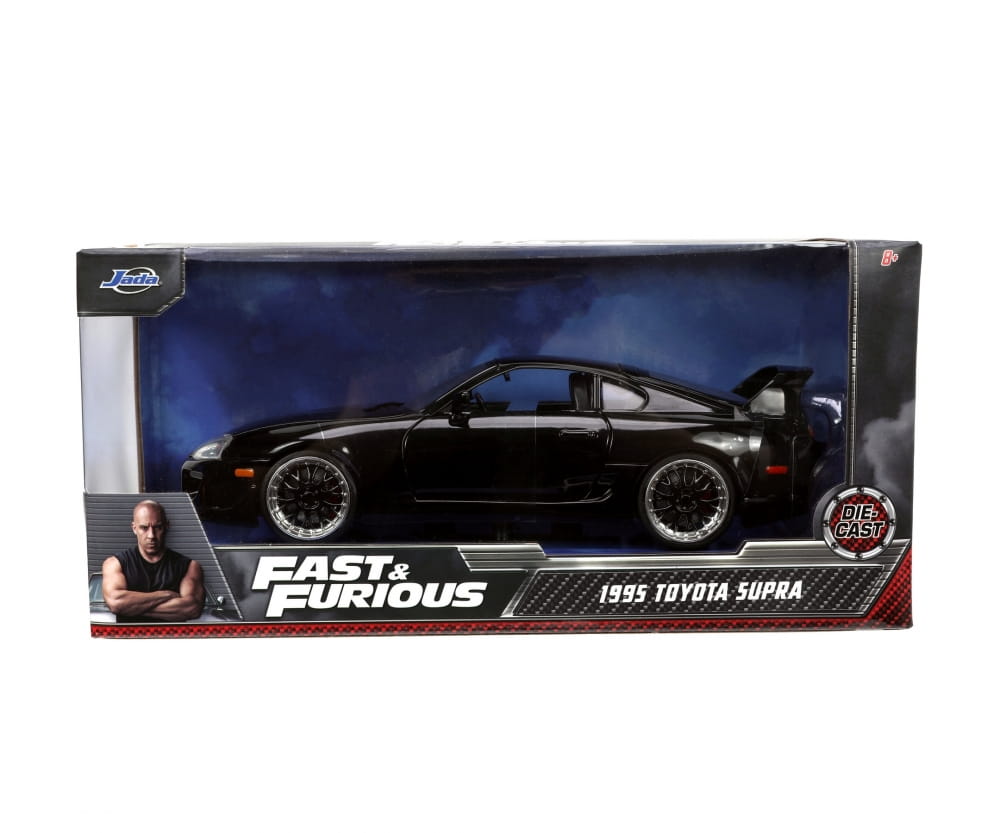 Jada Toys Fast _ Furious 1995 Toyota Supra Modellauto 1_24 schwarz_