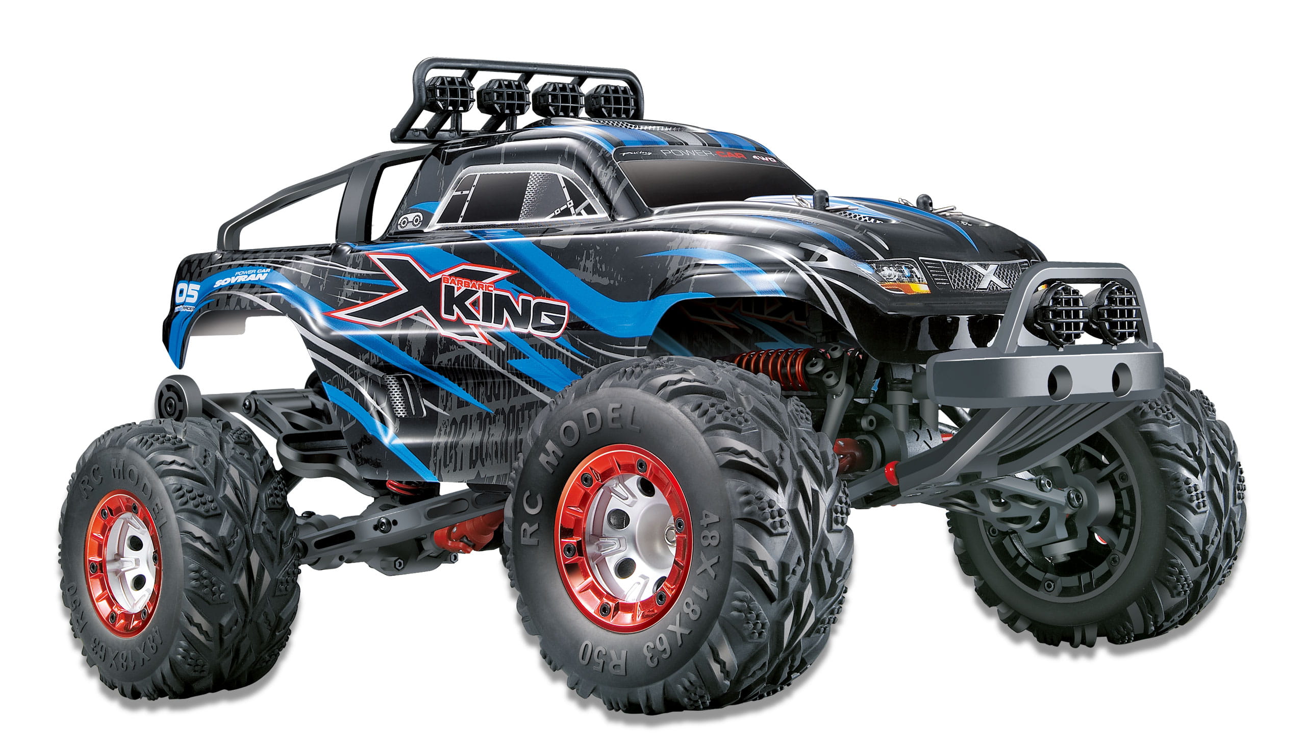 Amewi 1:12 X-King PRO 4WD Brushless Monstertruck 2,4GHz RTR