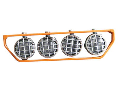 Amewi Dachscheinwerfer orange 4 LEDs roof spot 4 LED