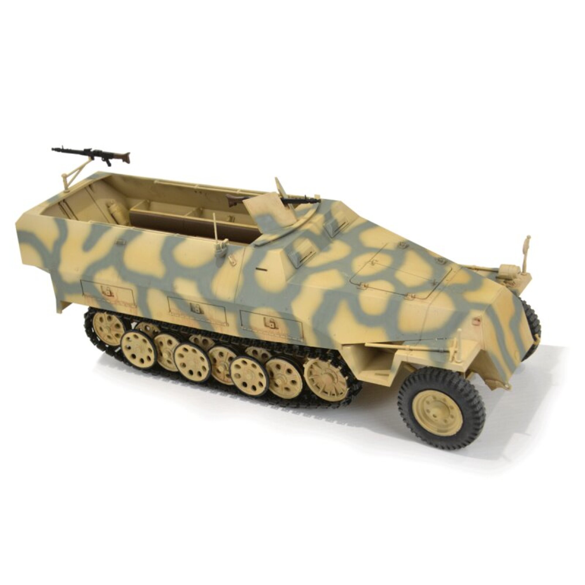 Torro 1_16 RC Modell Sd_ Kfz_ 251_1 Ausf. D in tarn farbe mit funktionalen Details