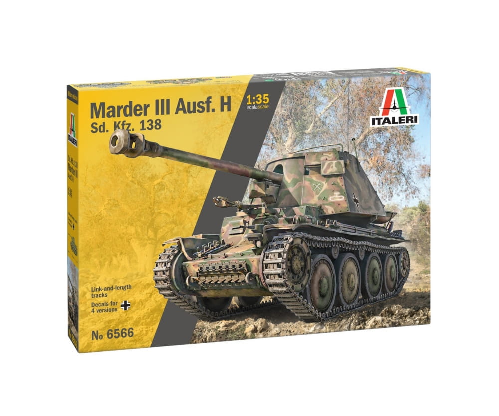 Italeri 1:35 Dt. Sd.Kfz.138 Marder III Ausf. H