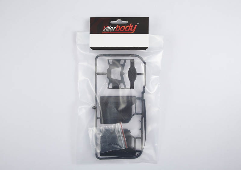 Killerbody Schwarzer Plastik _Jerry_ Spritkanister - RC-Zubehoer