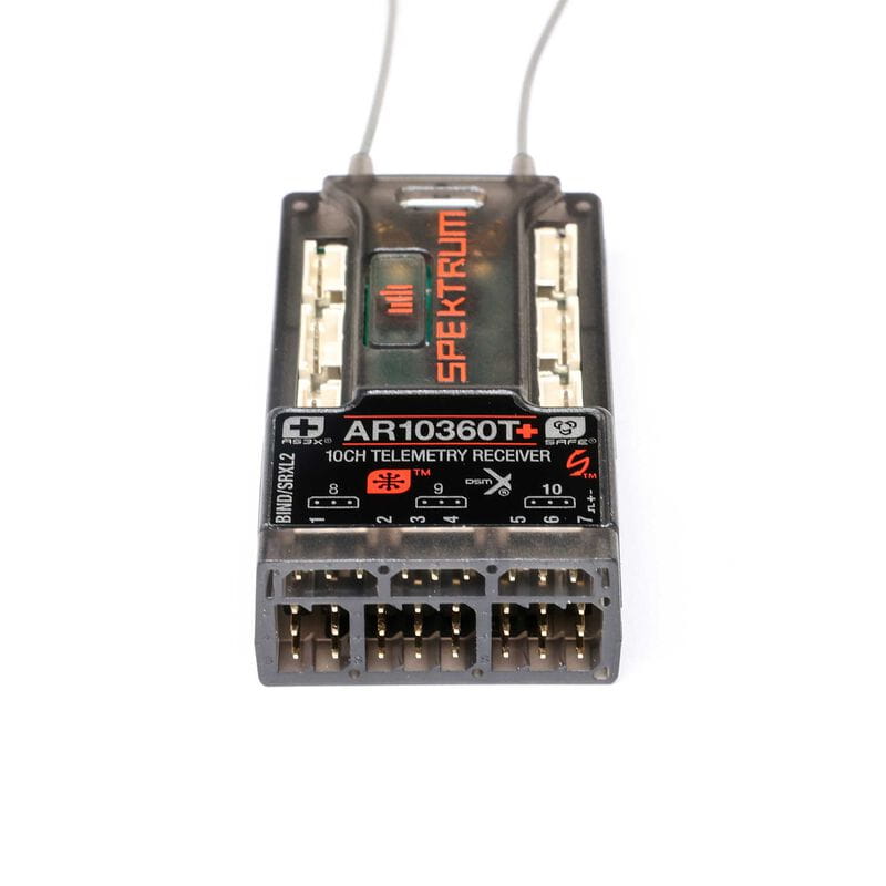 Spektrum AR10360T_ DSMX 10-Kanal AS3X_ - SAFE Telemetry Empfaenger - RC-Zubehoer