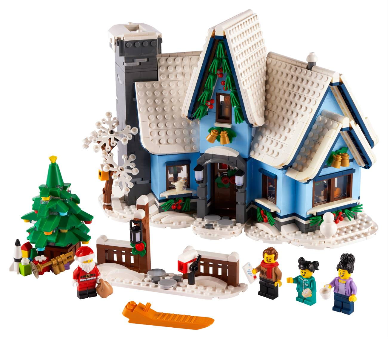 LEGO Creator Expert Besuch des Weihnachtsmanns Seltene Sets