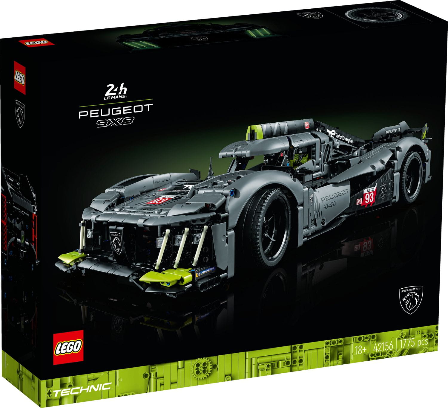LEGO® Technic Auto Peugeot 9x8 24H LeMans Hybrid Hypercar LEGO® Technic Auto Peugeot 9x8 24H LeMans Hybrid Hypercar