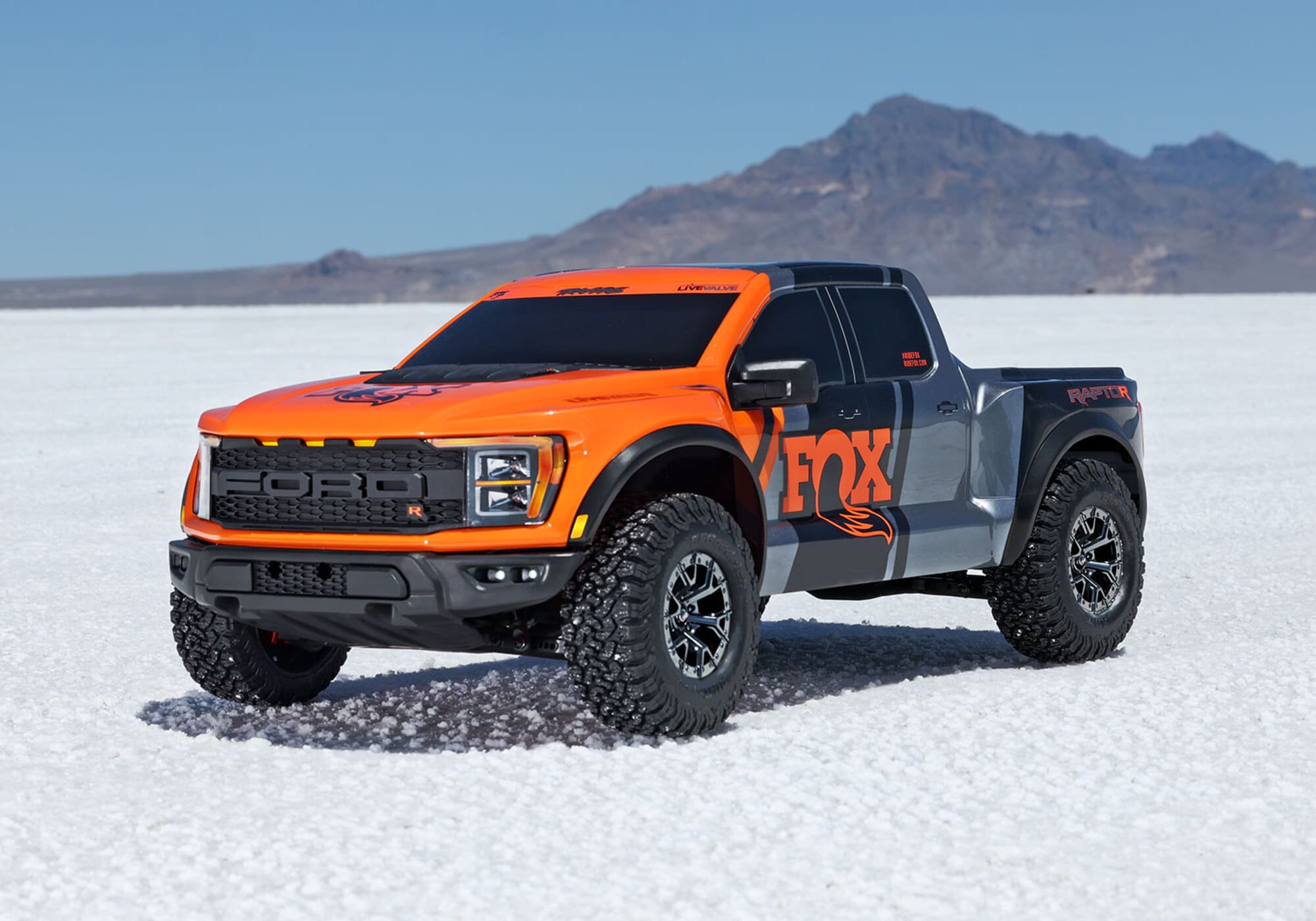 Traxxas Ford Raptor R 4x4 Ultimate RTR Brushless RC Truck Orange