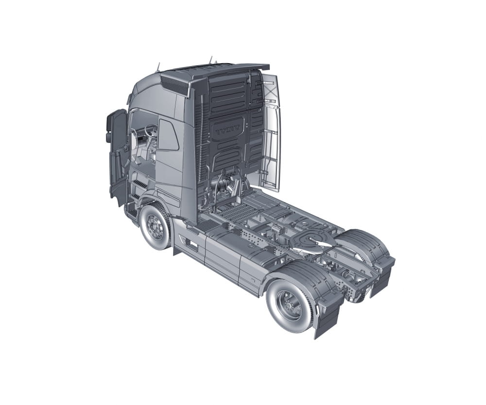 Italeri 1:24 Volvo FH4 Globetrotter XL Truck LKW Plastik Modellbau Bausatz