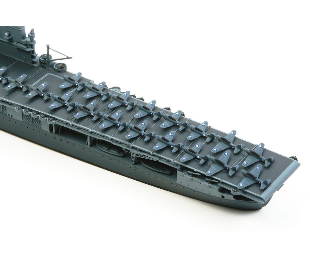 Tamiya US CV-5 Yorktown Flugzeugträger 1:700 Plastik Modellbau Militär Bausatz