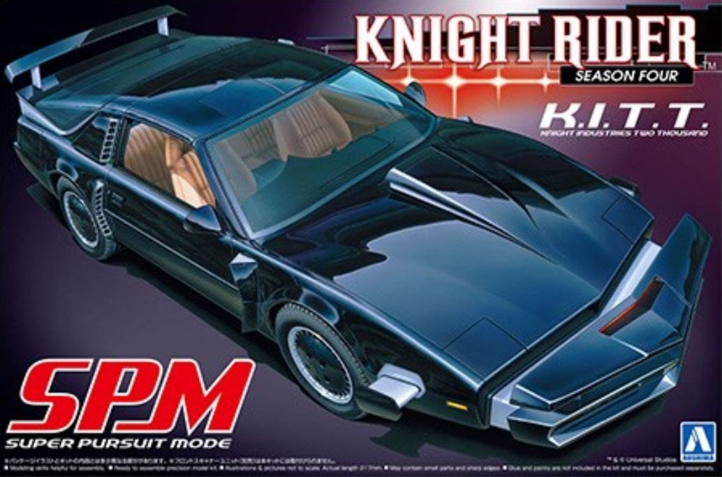 Aoshima Knight Rider KITT SPM Mode Season 5 Modellauto 1:24 Plasik Bausatz