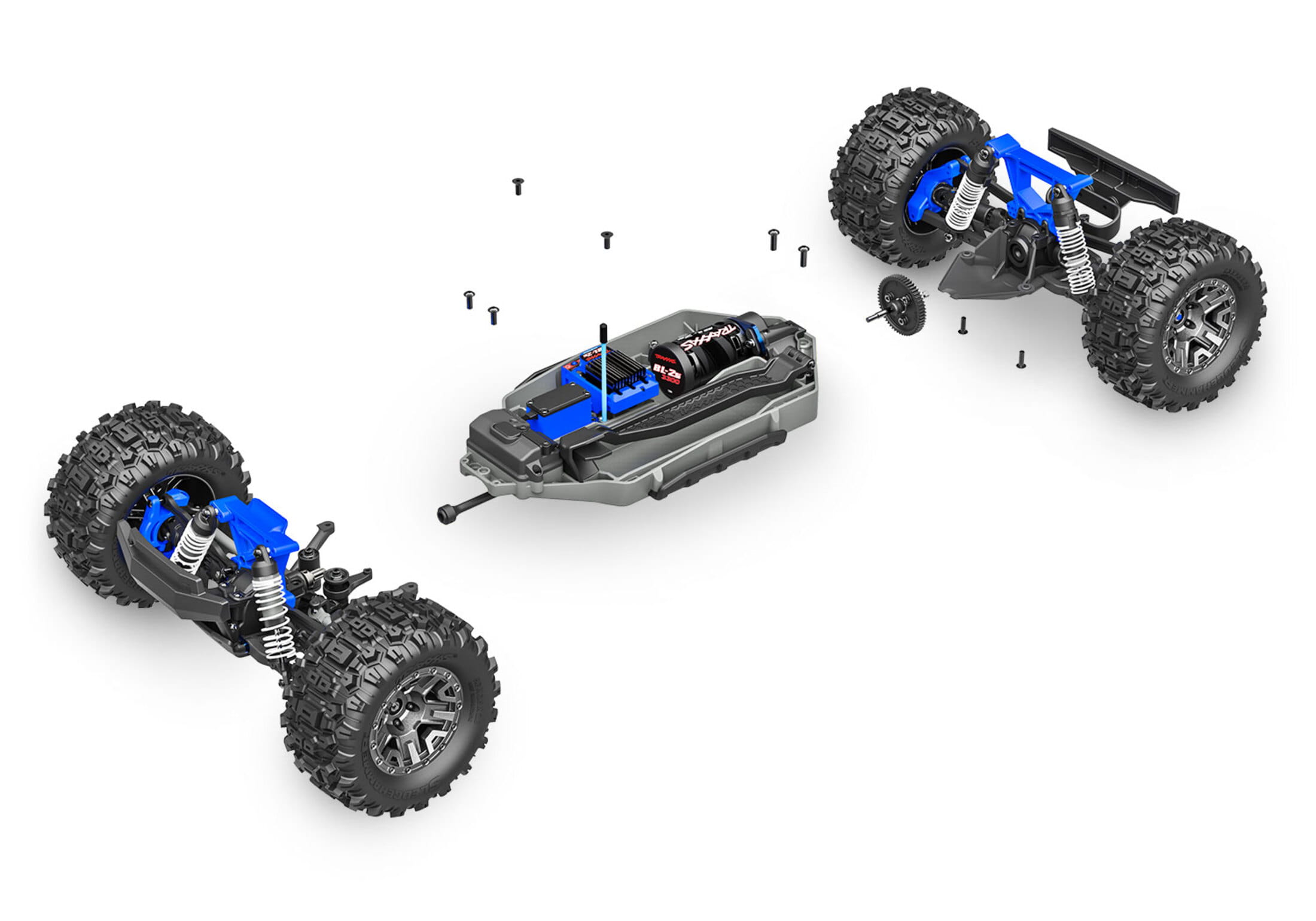Traxxas Monstertruck Stampede Bl-2S RTR traxxas stampede brushless monstertruck rtr
