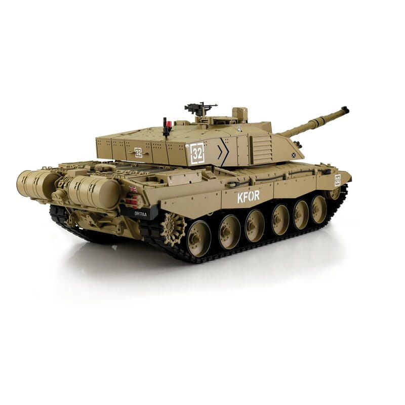 Heng Long 1:16 RC Panzer Challenger 2 sand BB+IR (Metallketten)